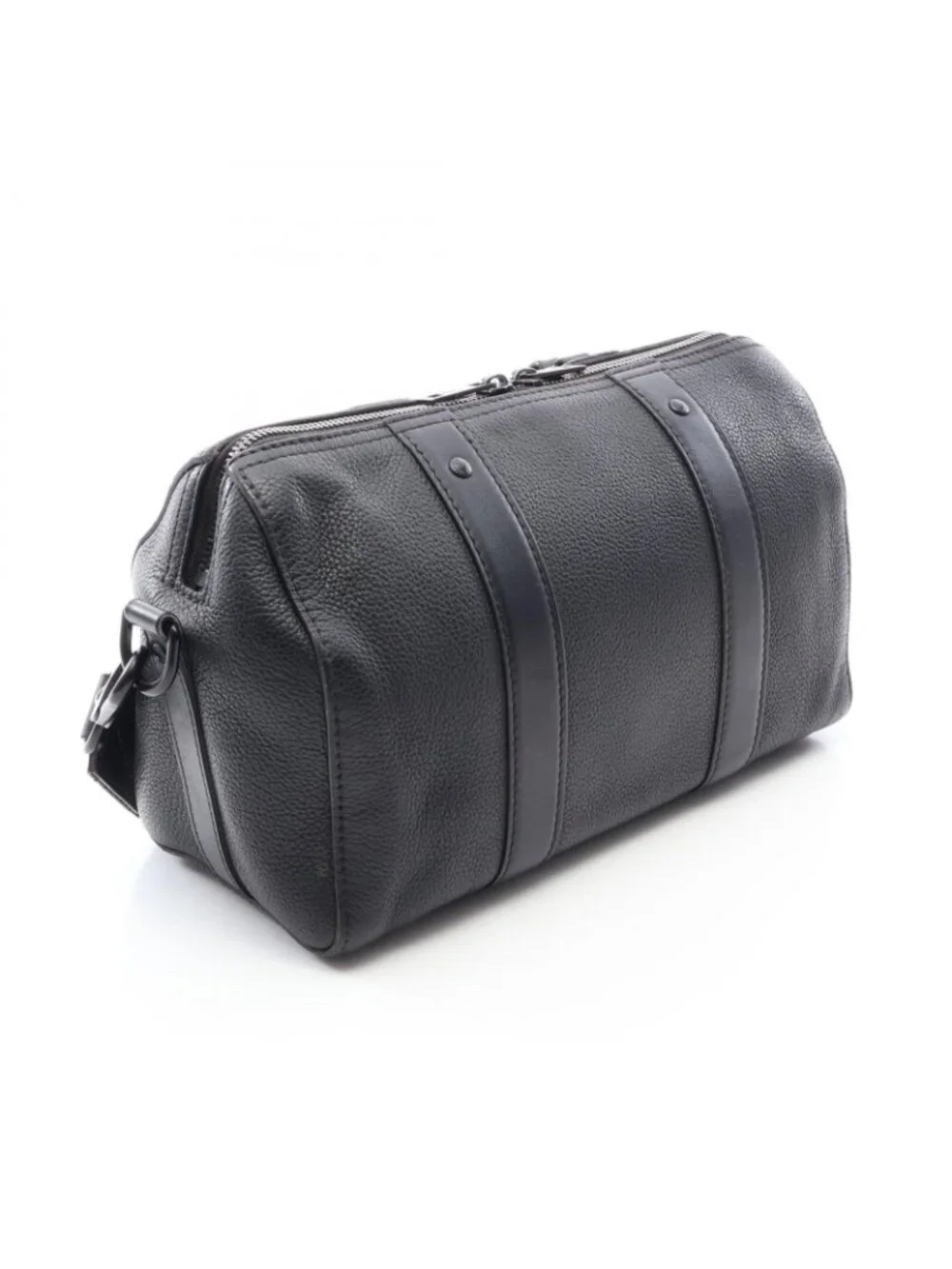 Louis Vuitton Shoulder Bag City Keepall Noir Leather